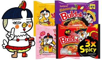 Samyang Buldak Korejské nudle