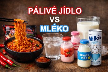 Pálivé jídlo a mléčné nápoje - Proč spolu fungují a proč je dobré je vyzkoušet společně