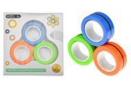 Magnetické prsteny - Mix barev, 3ks fidget rings