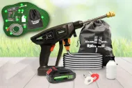 Hammersmith HydroBlast - Tlaková mycí pistole 2v1 pro pohodlné a efektivní čištění