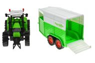 Farm park - Traktor s vlekem (34cm)