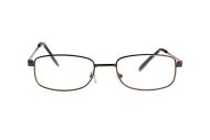 Dioptrické brýle, decentní obruba - Tmavě hnědé +1.0