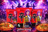Shin Ramyun korejský Ramen 120 g - Nongshim K-POP Demon Hunters (limitovaná edice)
