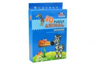 3D puzzle, zvířátka - 12 zvířátek