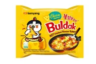Samyang Buldak Cheese Chicken Ramen 140 g - Korejské pálivé sýrové nudle