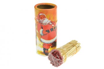Vánoční sirky (10cm) - Červené balení