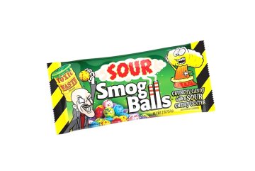 Toxic Waste Sour Smog Balls Crunchy Candy 48 g