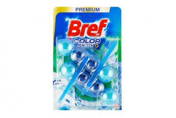 Bref Color Aktiv tuhý WC blok 2x50g - Eukalyptus Bref Color Aktiv tuhý WC blok 2x50g - Eukalyptus
