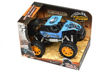 Terénní autíčko MAD RUNNER (21.5cm) - Modré Terénní autíčko MAD RUNNER (21.5cm) - Modré