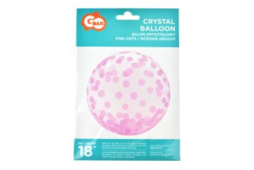 Fóliový párty balonek (46cm) - Růžový