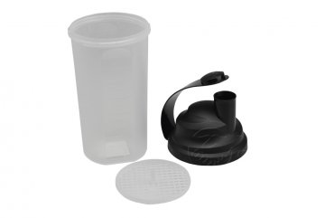 Plastový shaker TVAR 700ml (23,5x10cm) - Černé víčko Plastový shaker TVAR 700ml (23,5x10cm) - Černé víčko