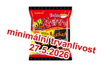 SAMYANG Snack extrémní Buldak Zzalduk 2X pikantní 80g (DMT.27.5.2026)