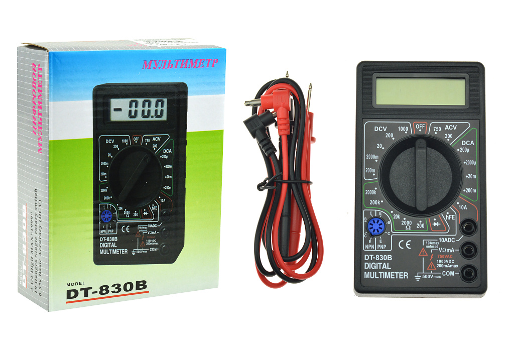 Digitální multimetr - DT-830B Digitální multimetr - DT-830B