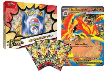 Pokémon TCG: ME02.5 Ascended Heroes ex Box - Mega Emboar