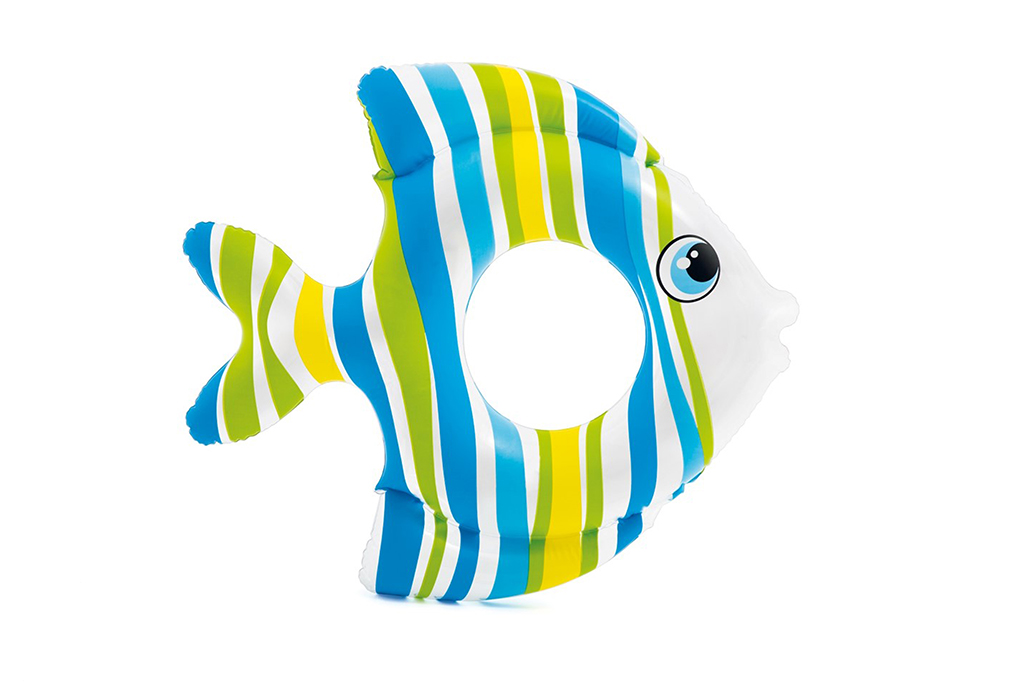 Nafukovací kruh INTEX (38x81cm) 59223 - Modrá ryba Nafukovací kruh INTEX (38x81cm) 59223 - Modrá ryba