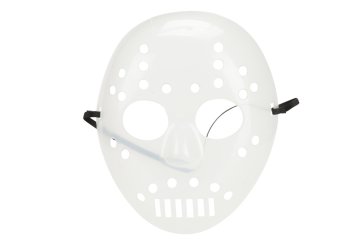 Transparentní Halloween maska ve stylu Jason