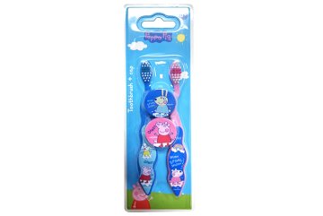 Dětské zubní kartáčky Peppa Pig 2 ks, Hasbro
