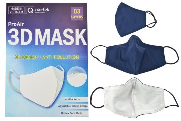 Antibakteriální 3D maska Pro Air - Tmavě modrá Antibakteriální 3D maska Pro Air - Tmavě modrá