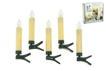 LED svíčky na adventní věnec