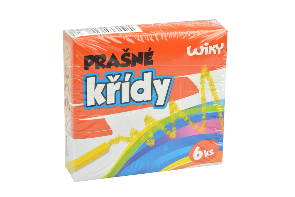 Prašné křídy - 6 ks (WIKI) Prašné křídy - 6 ks (WIKI)
