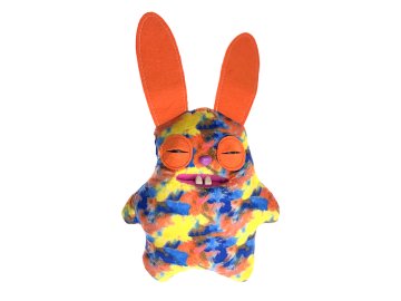 Plyšák ve stylu Fuggler Funny Uggly Monster králík 22 cm