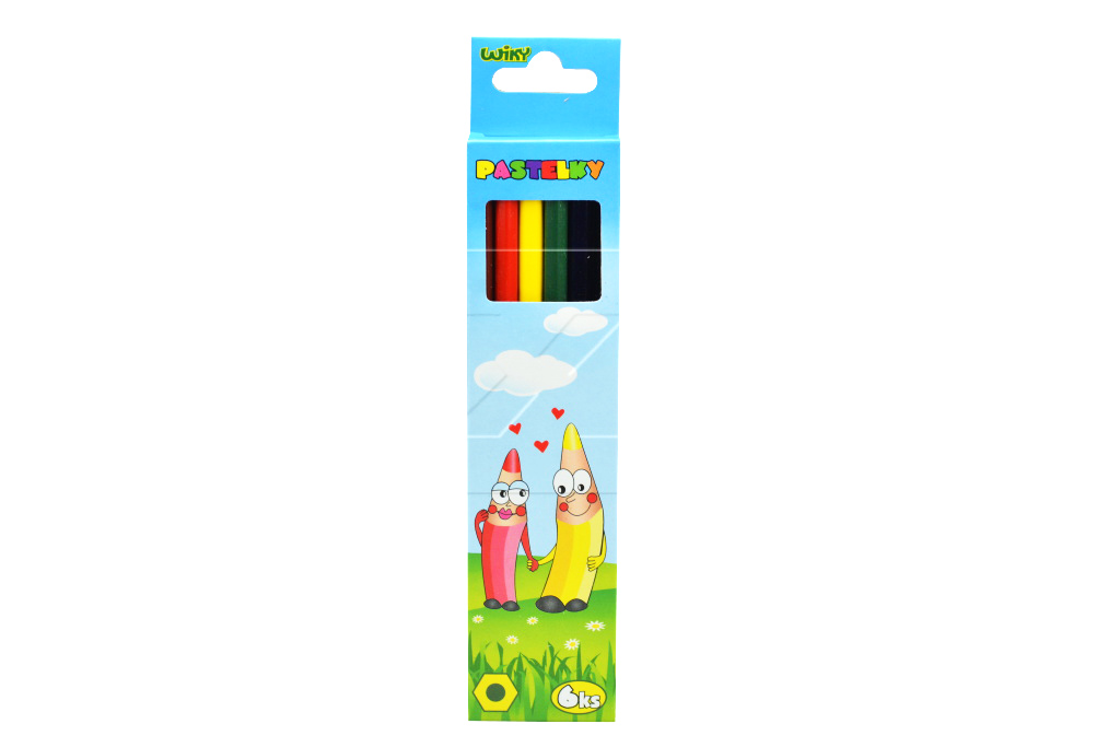 Pastelky WIKY 6ks (17cm) Pastelky WIKY 6ks (17cm)