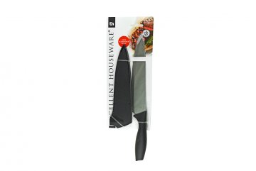 Kuchařský nůž v pouzdře s ostřičem 20 cm