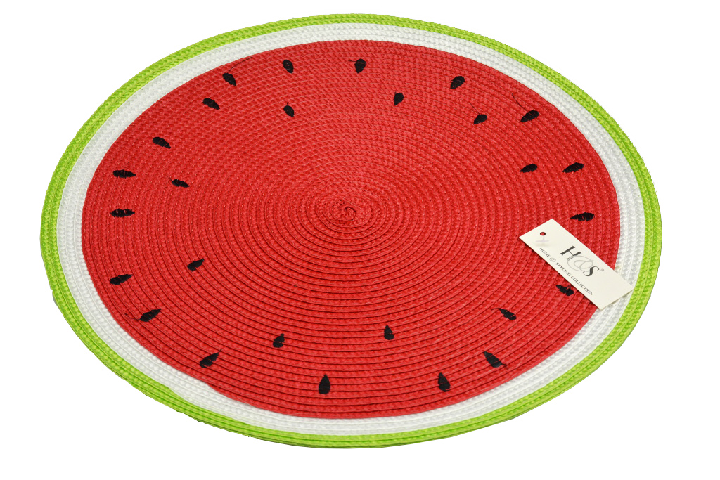 Pletené prostírání 38cm - Meloun Pletené prostírání 38cm - Meloun