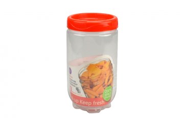Plastová nádoba na uskladnění potravin 1l (9,5x17,5cm) Plastová nádoba na uskladnění potravin 1l (9,5x17,5cm)