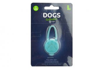 Bezpečnostní LED osvětlení na obojek DOGS (3x6cm) - Modré Bezpečnostní LED osvětlení na obojek DOGS (3x6cm) - Modré