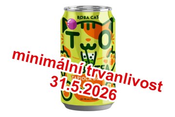 Boba Cat Milk Matcha Tapioca Bubble Tea 315ml (DMT.31.5.2026)