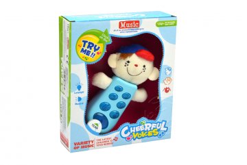 Dětský telefonek GAZELO dělá zvuky a bliká - Modrý (16cm) 18m+ (2xAAA) 5907773988434 Dětský telefonek GAZELO dělá zvuky a bliká - Modrý (16cm) 18m+ (2xAAA) 5907773988434