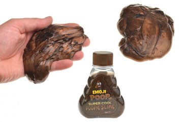 Hnědý sliz - Emoji Poop Hnědý sliz - Emoji Poop