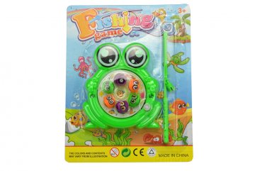 Dětská hra šikovný rybář GAZELO žabička - Zelená (10cm) Dětská hra šikovný rybář GAZELO žabička - Zelená (10cm)