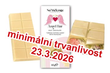 Angel Hair dubajská čokoláda Cotton Candy Pistachio, bílá 80g (DMT.23.3.2026)