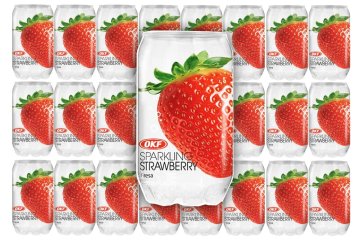 OKF Sparkling Strawberry Drink 350ml