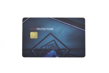 RFID karta - Modrá