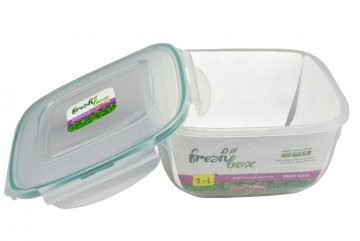 Plastový box se silikonovým těsněním PLAST ART 1,7l (9,5,5x19x19cm) Plastový box se silikonovým těsněním PLAST ART 1,7l (9,5,5x19x19cm)