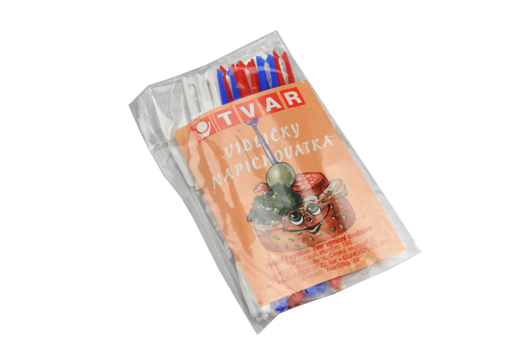 Plastové napichovátka na jednohubky TVAR 10ks - Mix barev (9cm) Plastové napichovátka na jednohubky TVAR 10ks - Mix barev (9cm)