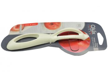Ergonomická škrabka QLUX (17cm) - Bílá Ergonomická škrabka QLUX (17cm) - Bílá