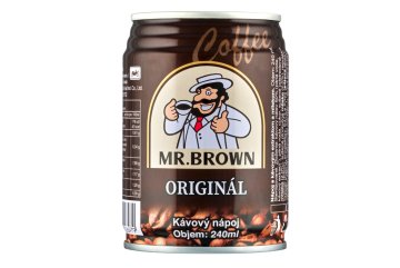 Mr.Brown Originál kávový nápoj 240ml (DMT.25.6.2026)