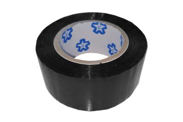Barevná lepící páska pro eshop cca 150m - Černá