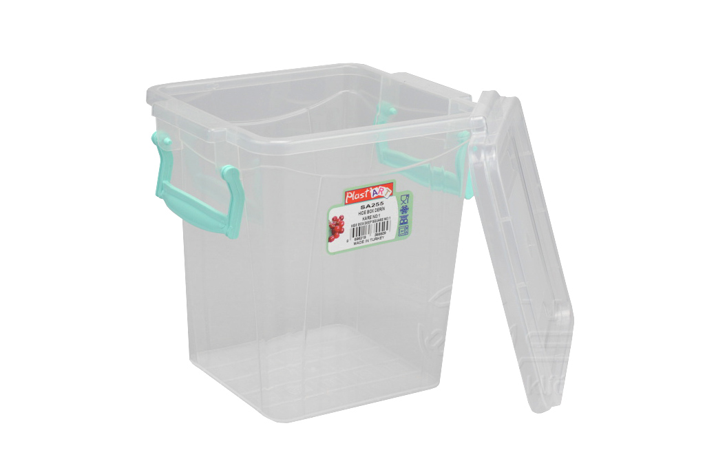 PLAST ART - Plastový box na potraviny 17x15,5cm - 1,8l PLAST ART - Plastový box na potraviny 17x15,5cm - 1,8l