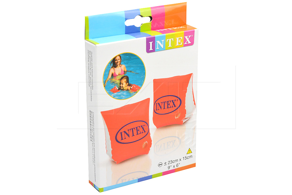 Nafukovací rukávky INTEX - Oranžové (23x15cm) Nafukovací rukávky INTEX - Oranžové (23x15cm)