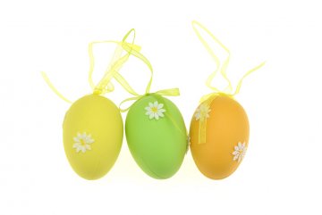 Velikonoční vajíčka 3ks, 5cm, zelené,…