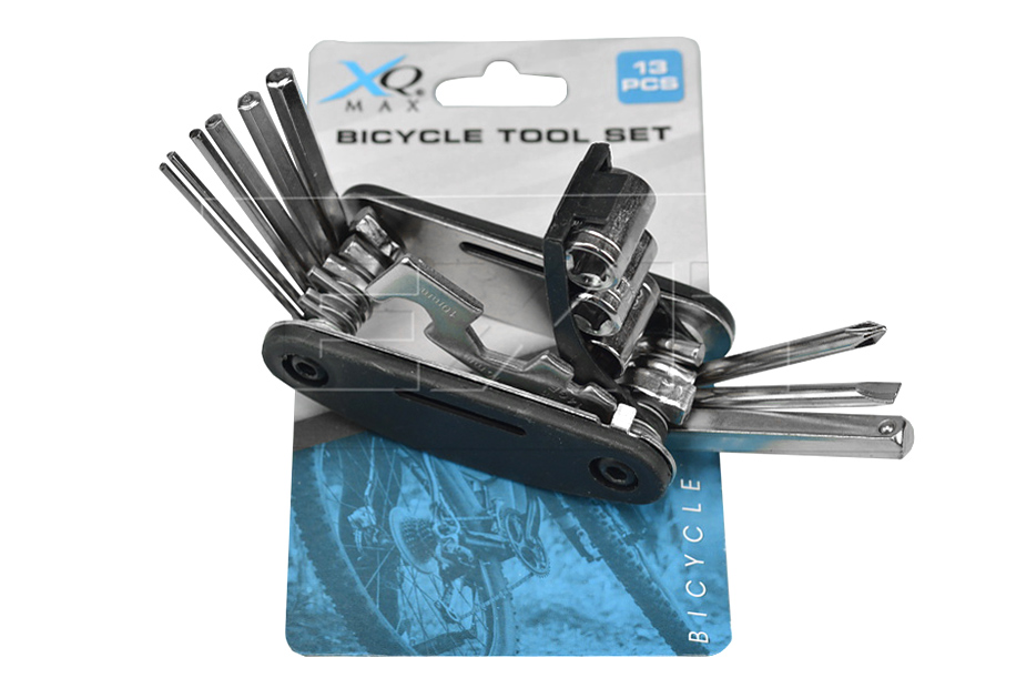 Sada třinácti univerzálních klíčů pro cyklisty -XQ MAX (9x4.5x2.5cm) Sada třinácti univerzálních klíčů pro cyklisty -XQ MAX (9x4.5x2.5cm)