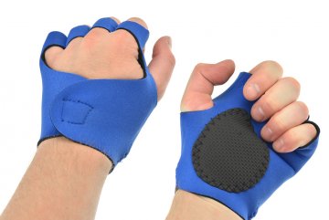 Fitness zpevňující rukavice z neoprenu - Uni (6-9)
