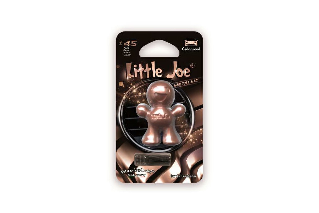 Osvěžovač do auta Little Joe Metalic Bronze - Cedarwood Osvěžovač do auta Little Joe Metalic Bronze - Cedarwood