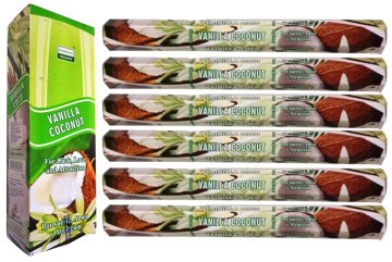 Vonné tyčinky Vanilla Coconut - Balení 120ks