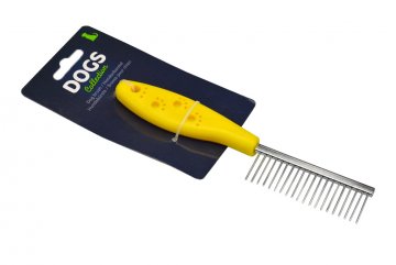 Kartáč na psa - Žlutý (18,5cm) Kartáč na psa - Žlutý (18,5cm)